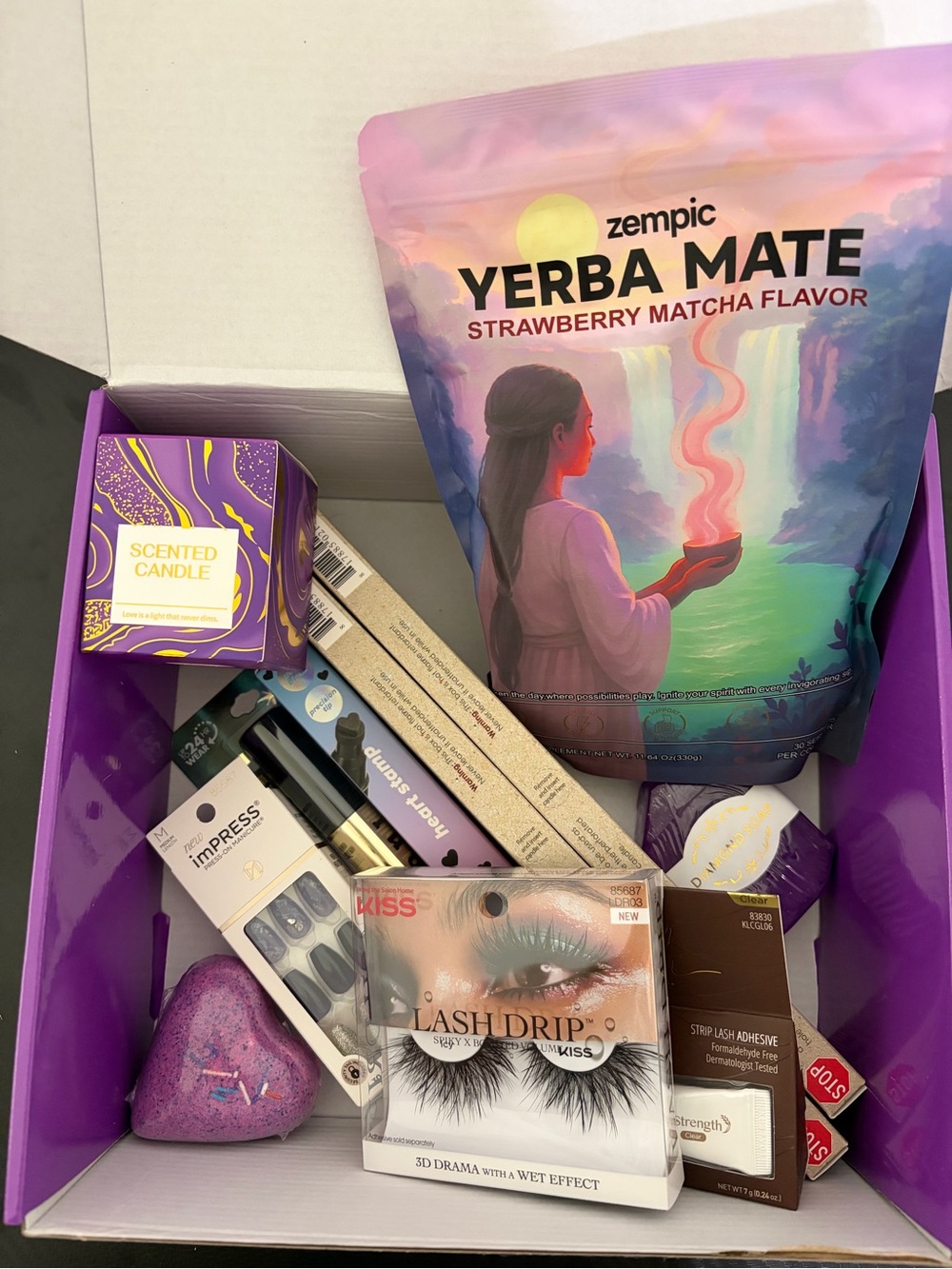 Self care spa day gift box